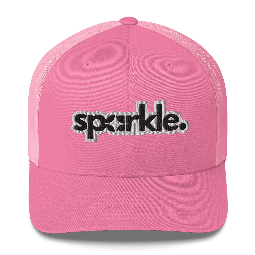 Sparkle Stitched Trucker Cap