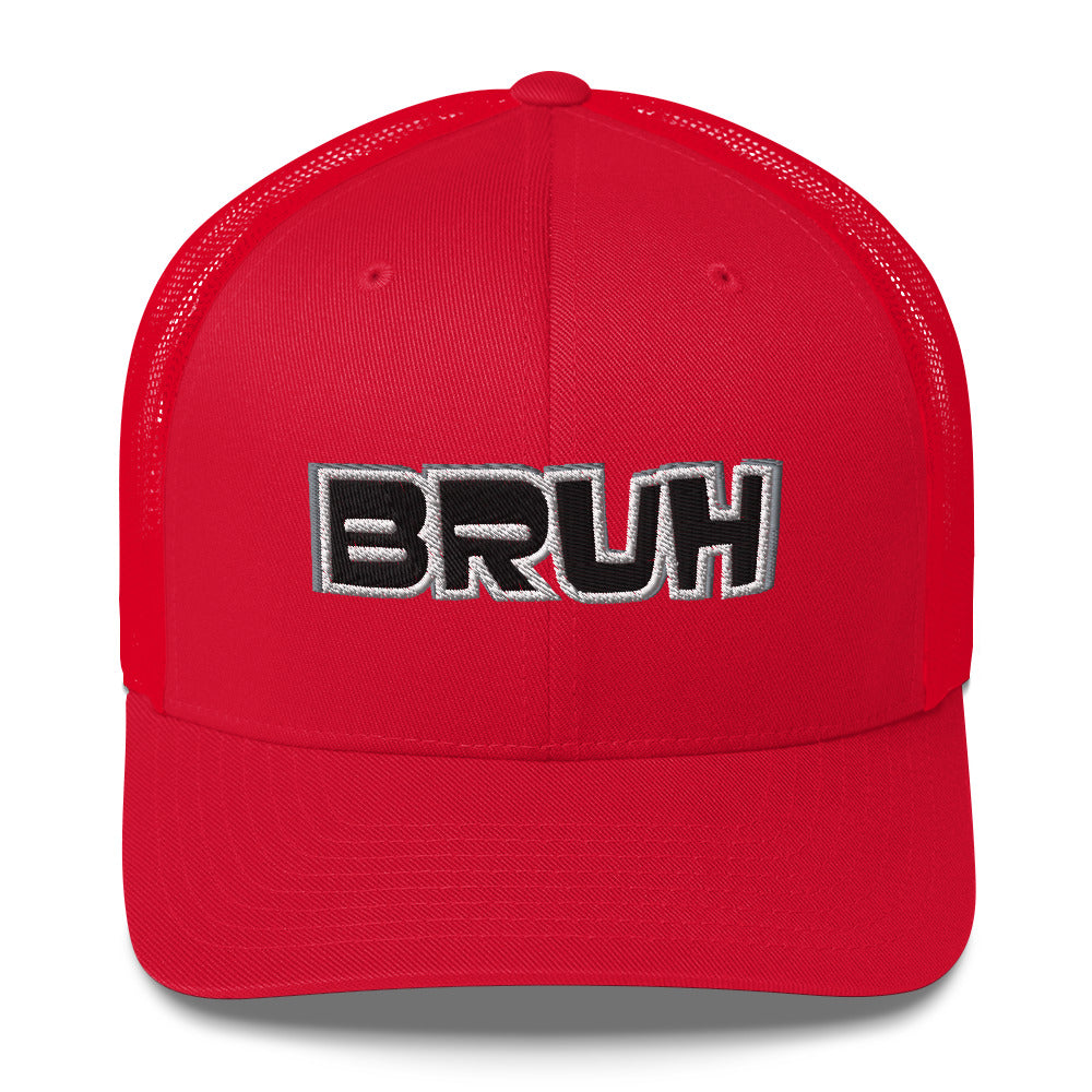 Bruh Stitched Trucker Cap