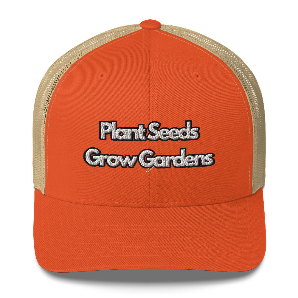 Plant Seeds Trucker Cap