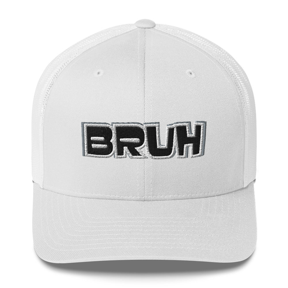 Bruh Stitched Trucker Cap