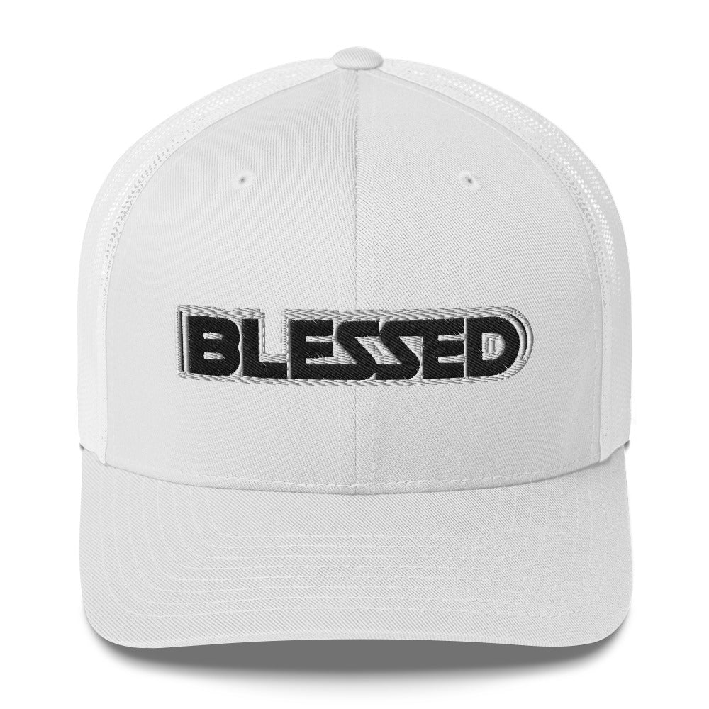 Blessed Stitched Trucker Cap