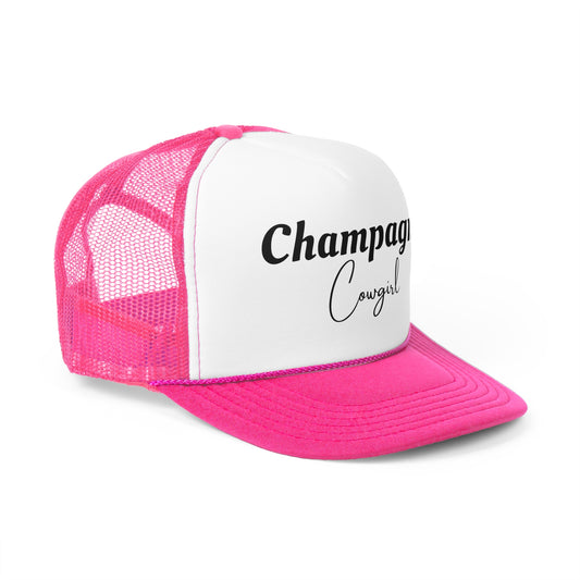 Champagne Cowgirl Trucker Cap