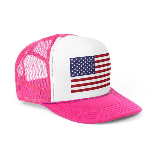 American Flag Trucker Cap