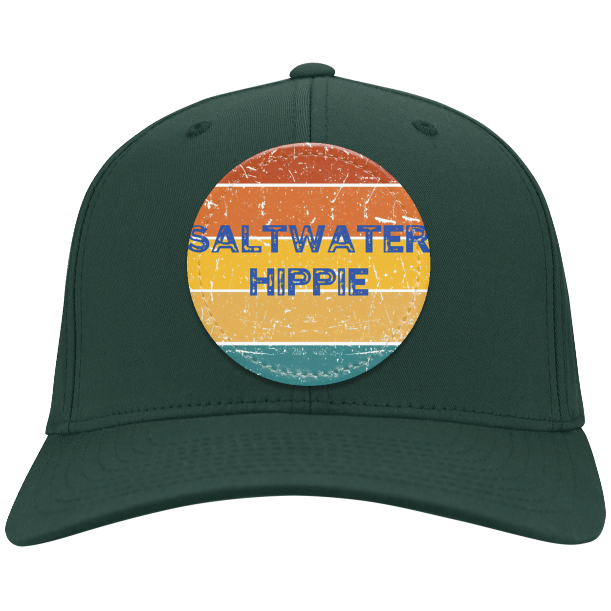 Saltwater Sunrise Twill Cap - Patch