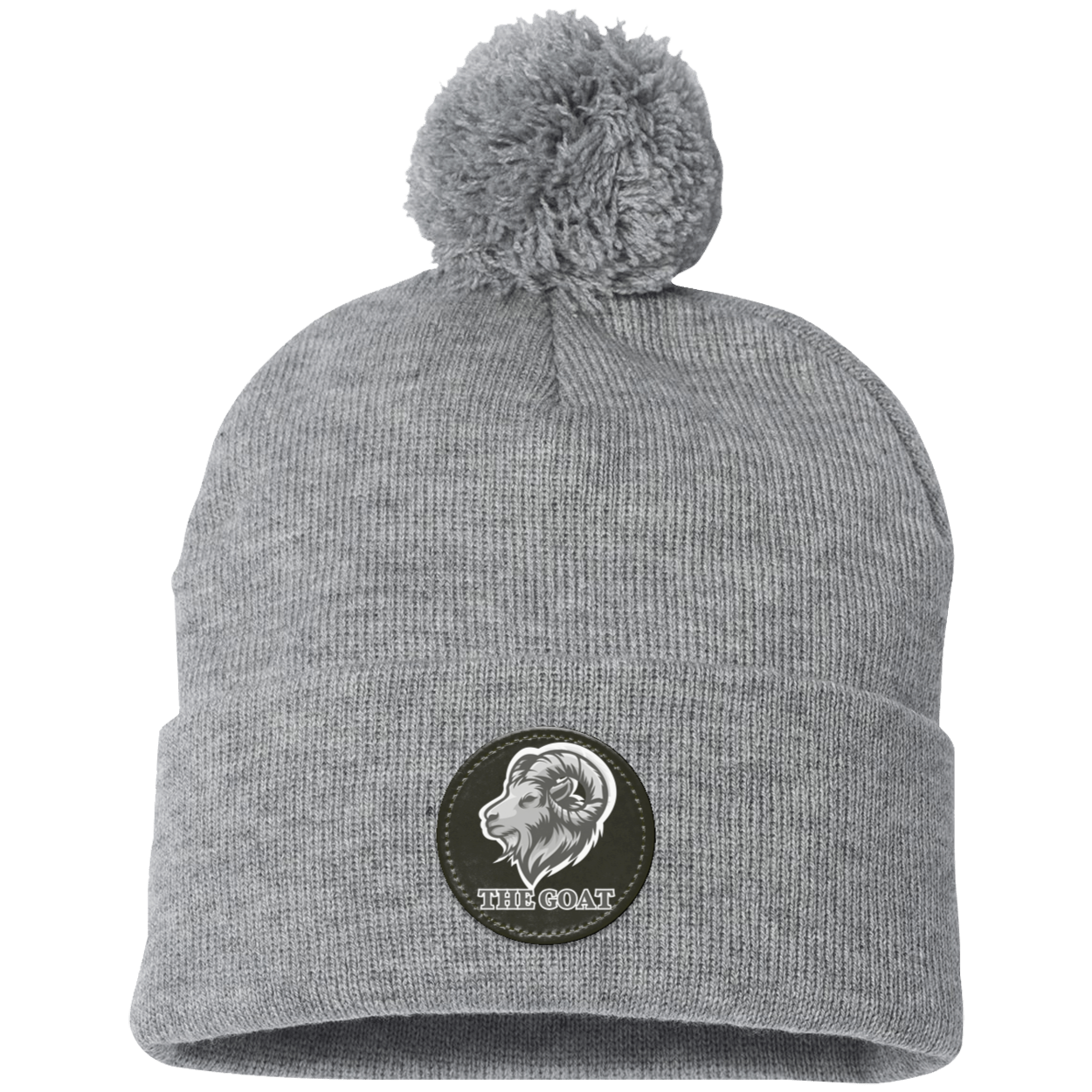 The Goat Pom Pom Knit Cap - Patch