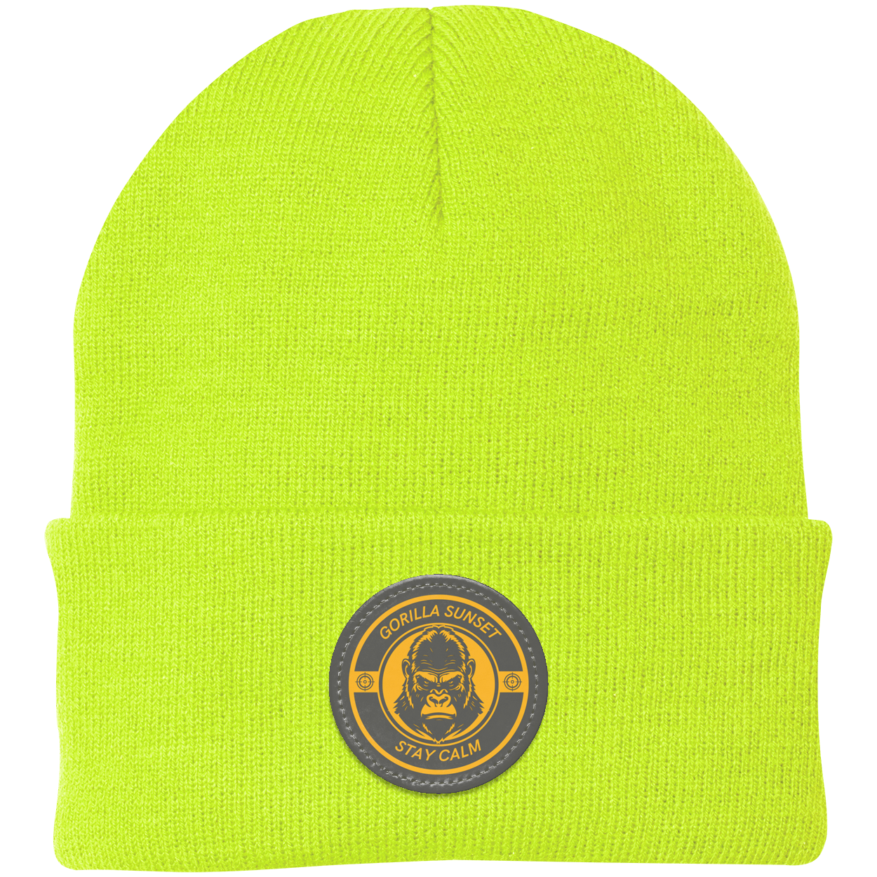 Gorilla Knit Cap - Patch