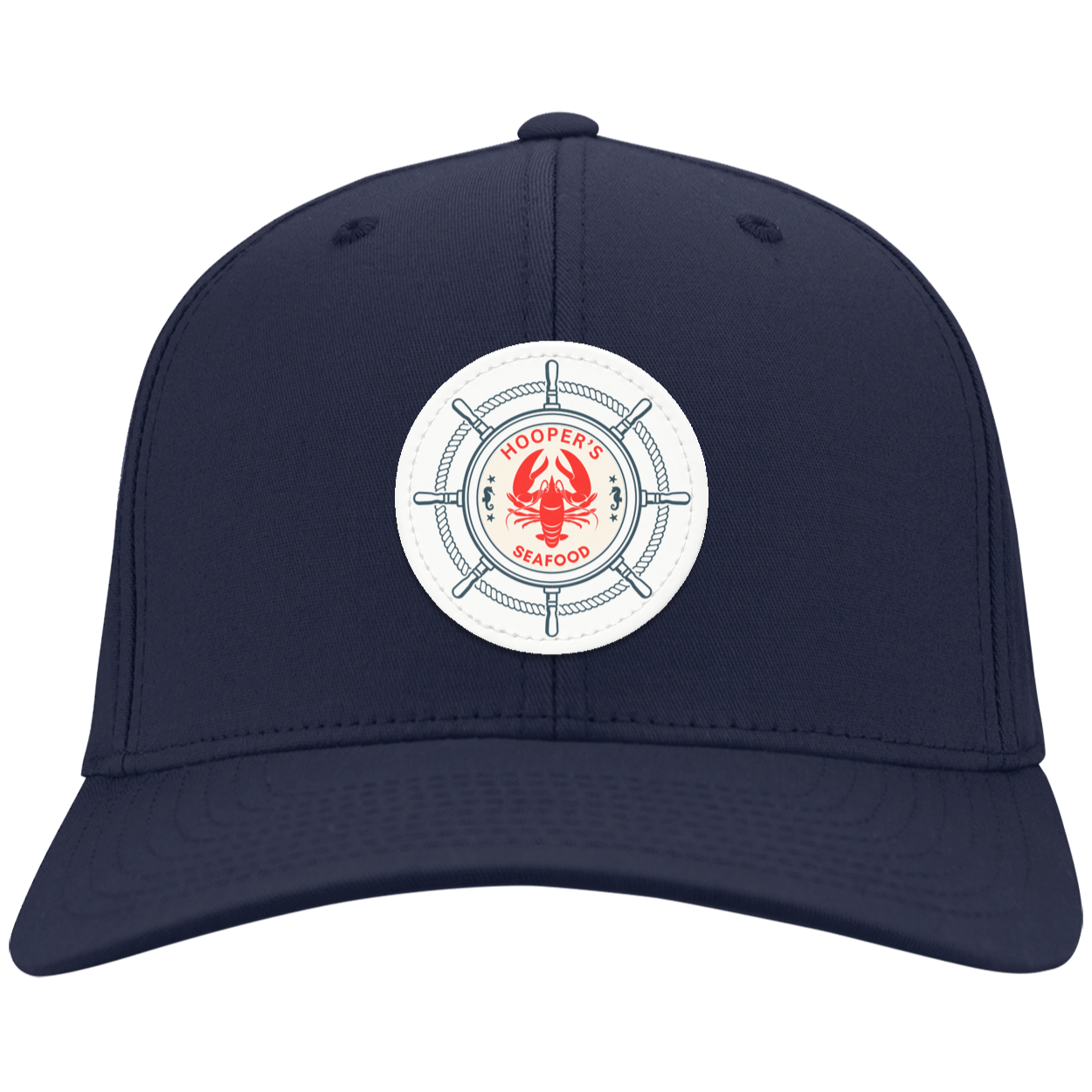 Hooper's Seafood Twill Cap - Patch